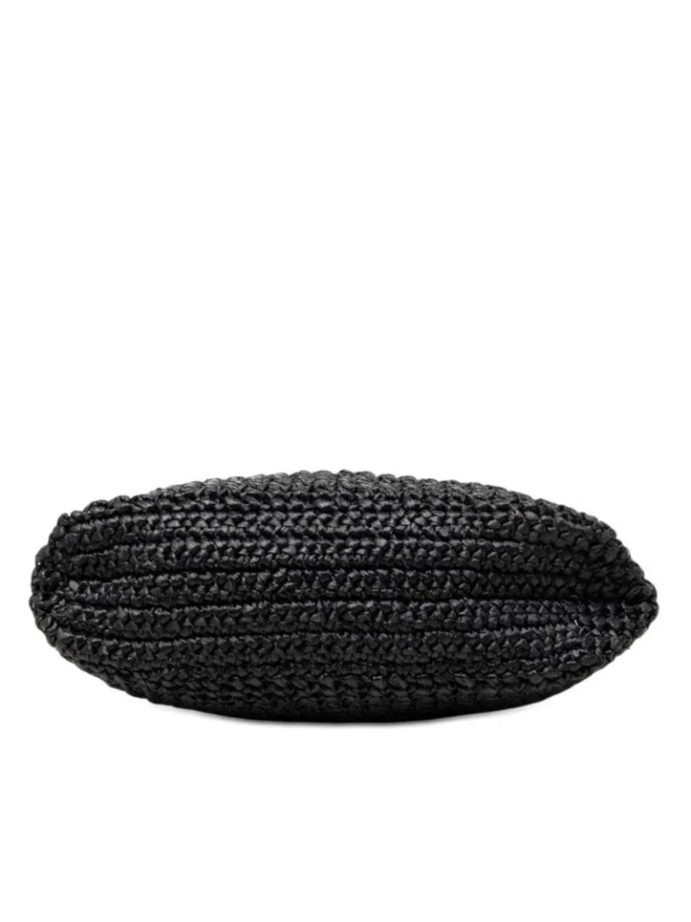 Prada Crochet Tote Black Viscose - Picture 3 of 5